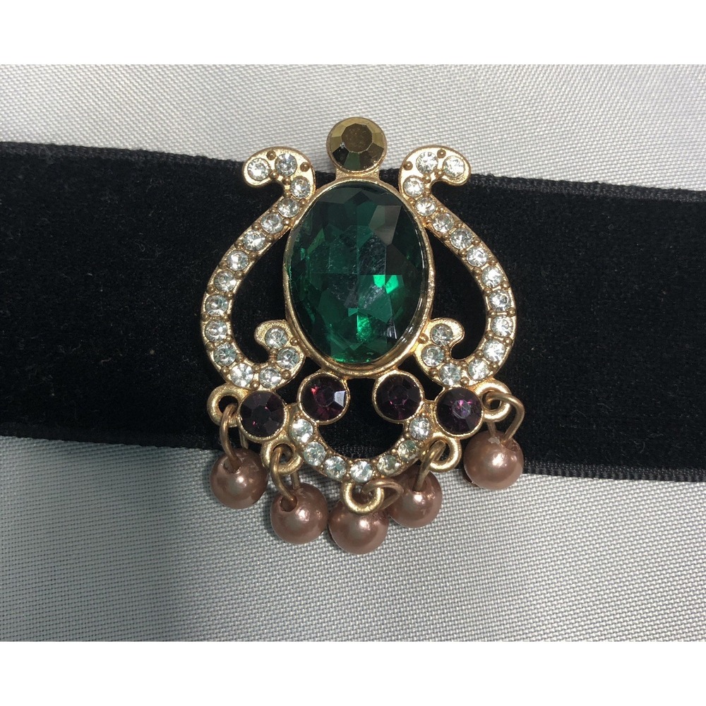Vintage-style baroque choker necklace - Preowned - Picture 11 of 12